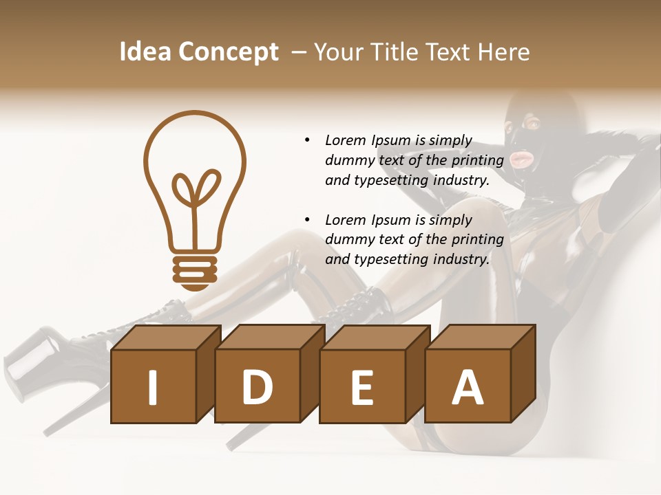 Interior Y Women PowerPoint Template