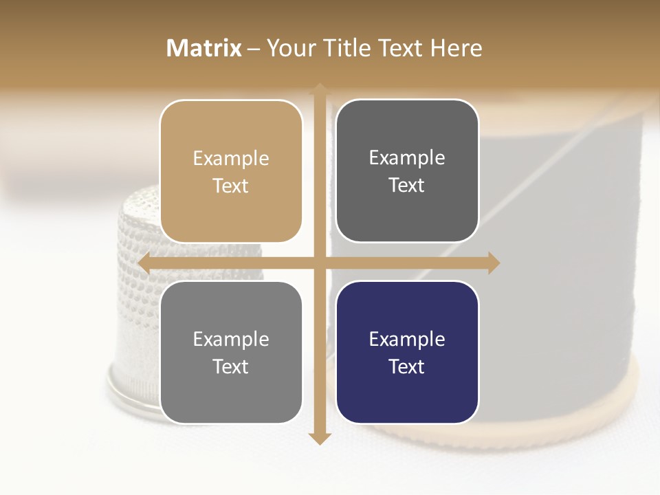Seam Thimble Skill PowerPoint Template
