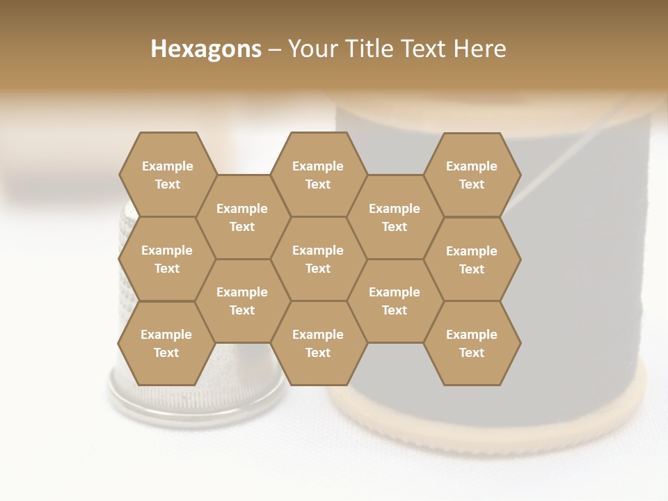 Seam Thimble Skill PowerPoint Template