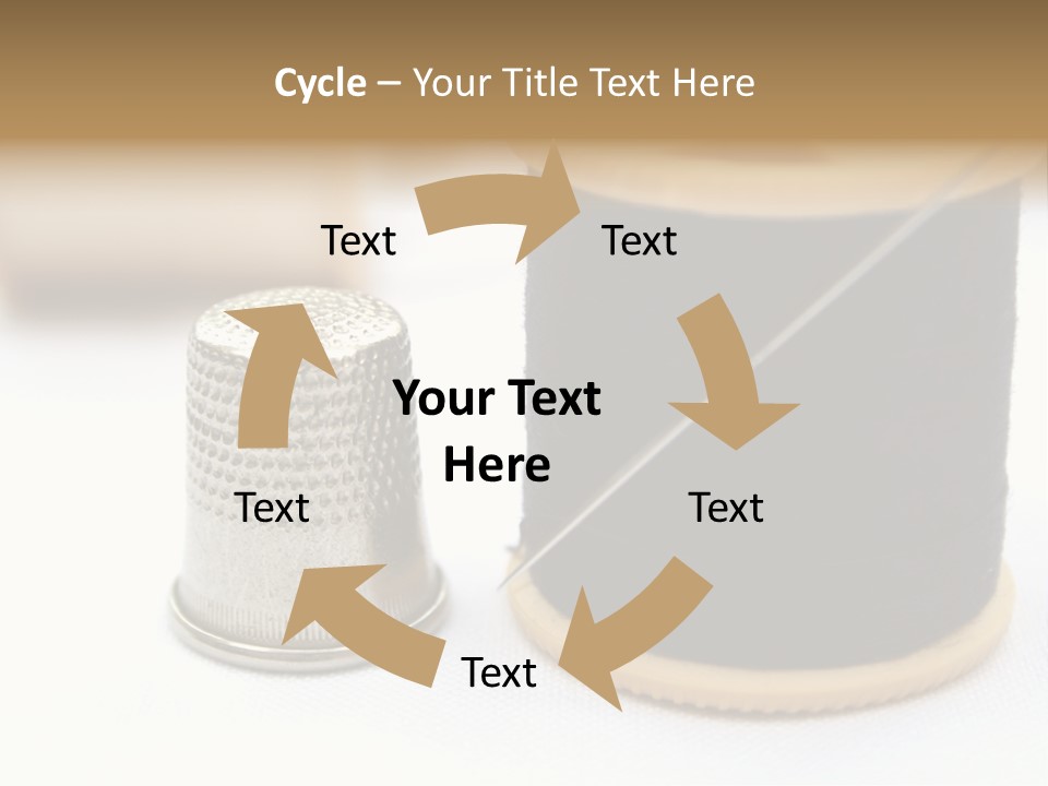 Seam Thimble Skill PowerPoint Template