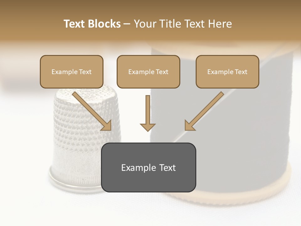 Seam Thimble Skill PowerPoint Template
