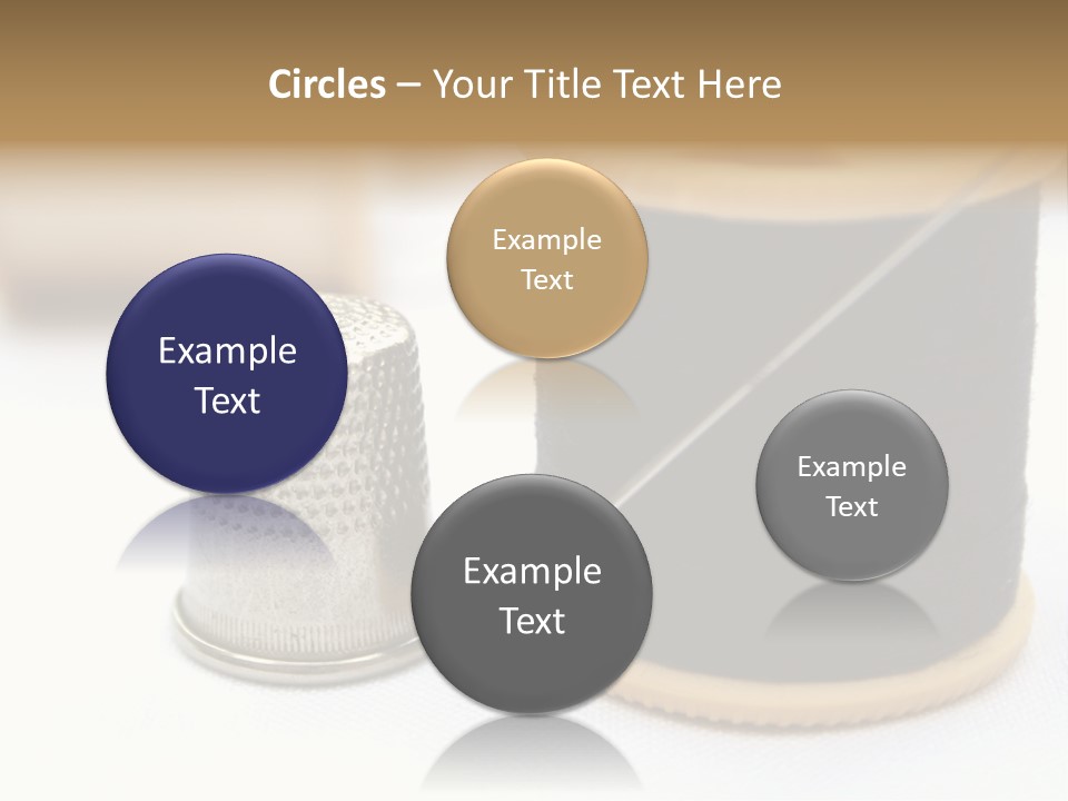 Seam Thimble Skill PowerPoint Template