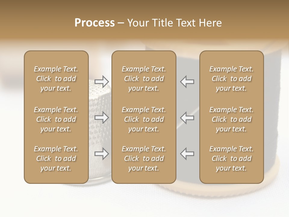 Seam Thimble Skill PowerPoint Template