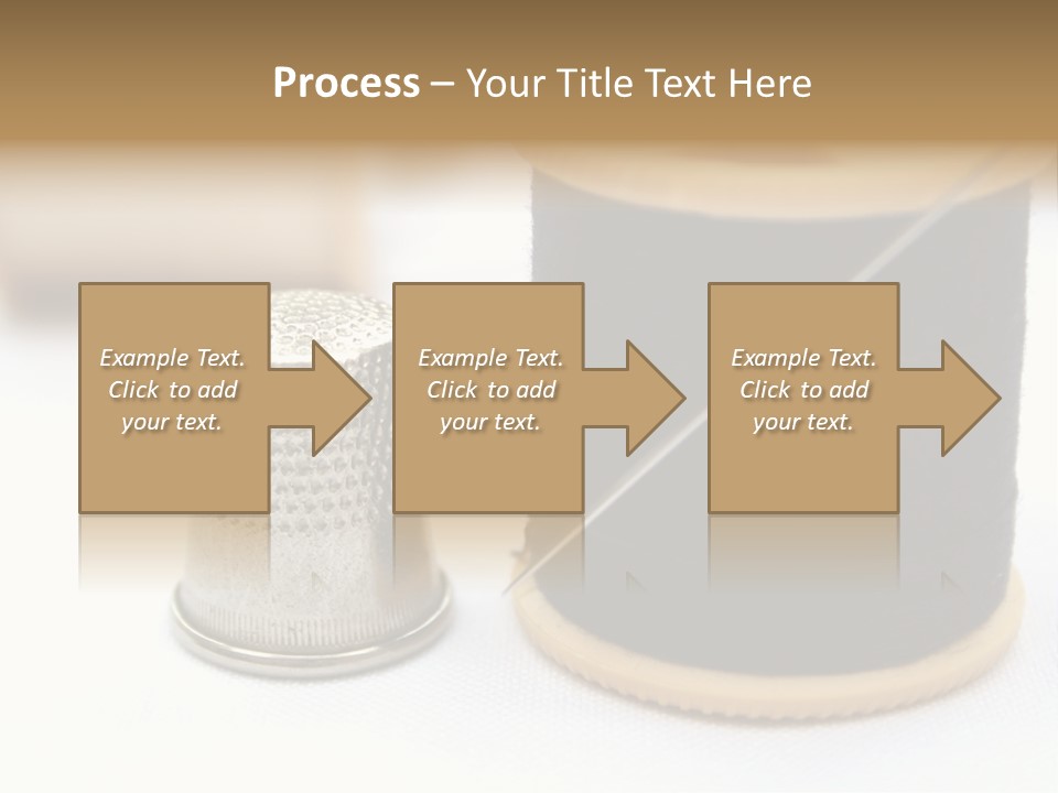 Seam Thimble Skill PowerPoint Template