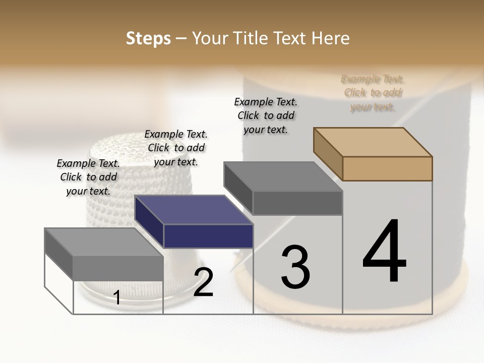 Seam Thimble Skill PowerPoint Template