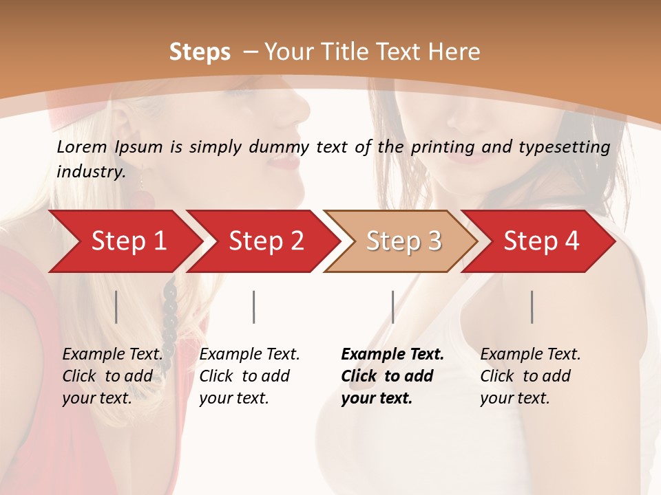 Good Portrait Costume PowerPoint Template