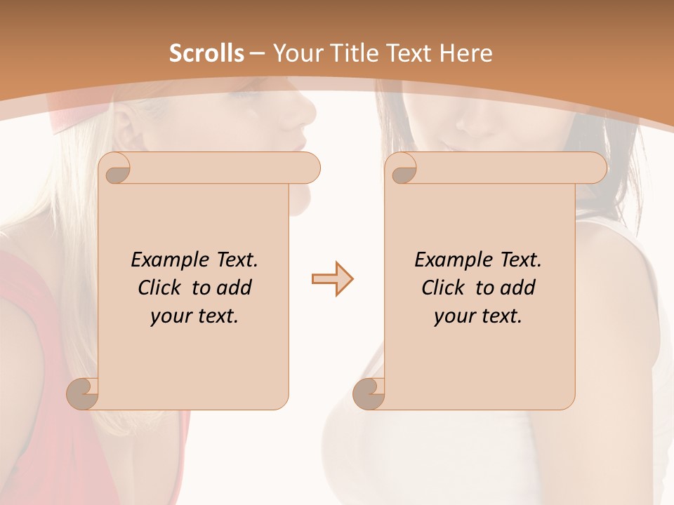 Good Portrait Costume PowerPoint Template