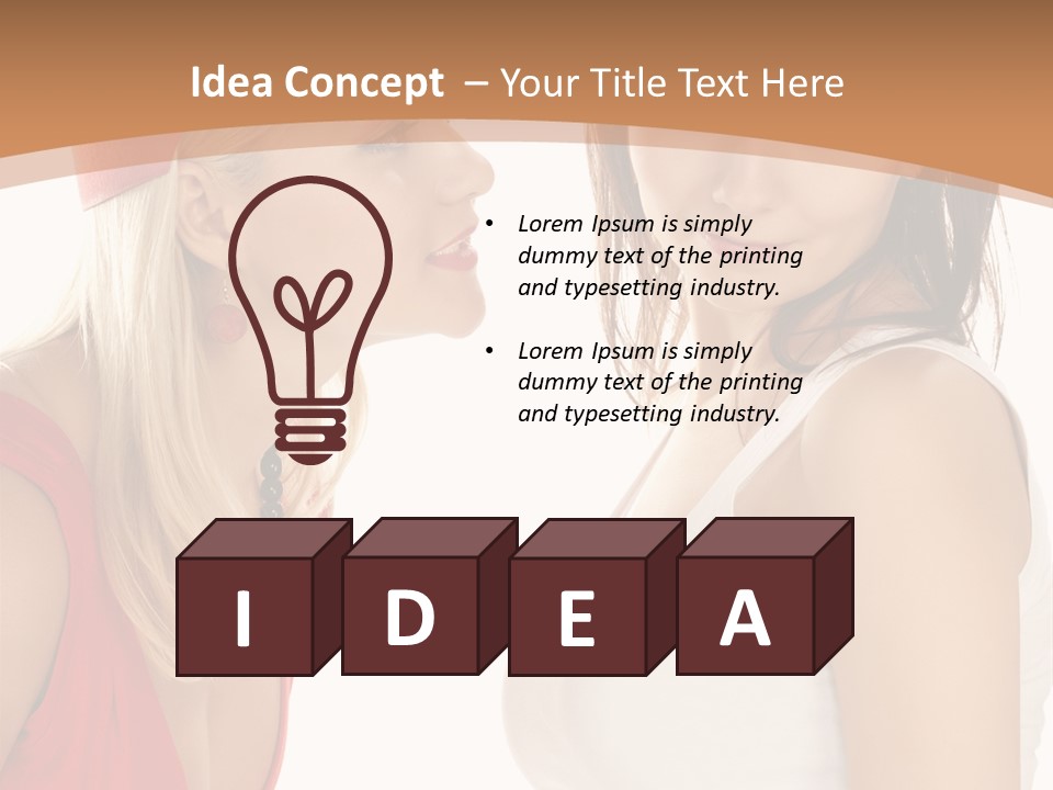 Good Portrait Costume PowerPoint Template