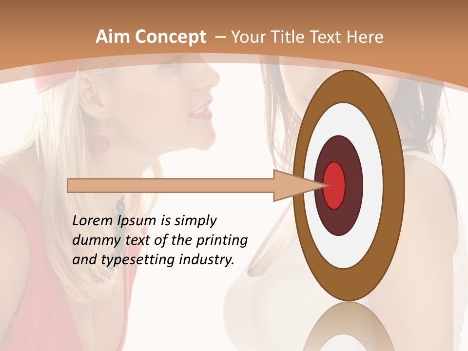 Good Portrait Costume PowerPoint Template