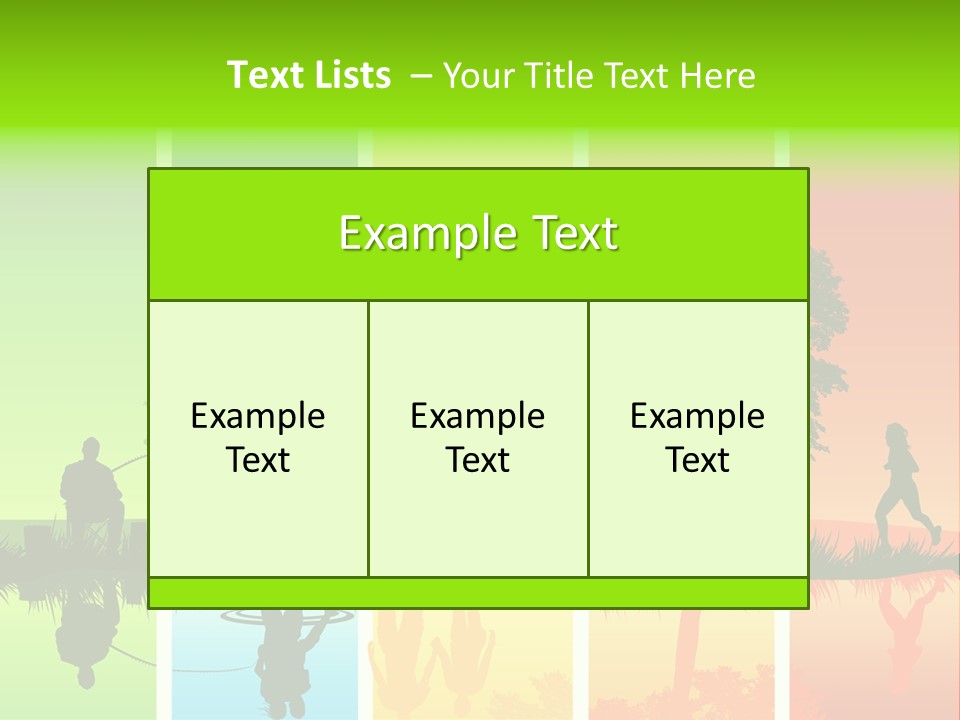 A Group Of People Walking In Front Of A Tree PowerPoint Template