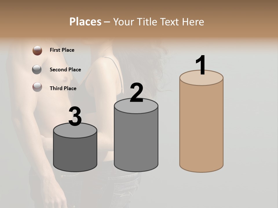 Health Jeans People PowerPoint Template