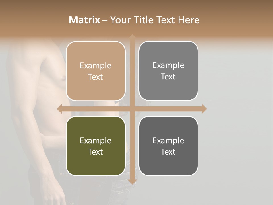 Health Jeans People PowerPoint Template