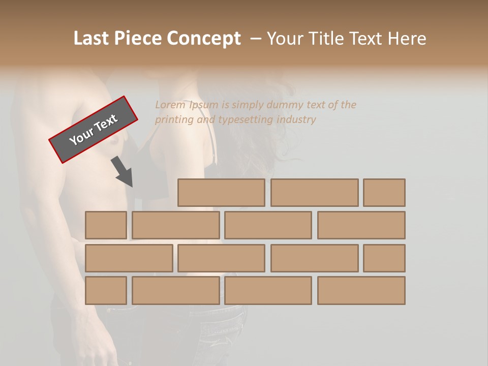 Health Jeans People PowerPoint Template