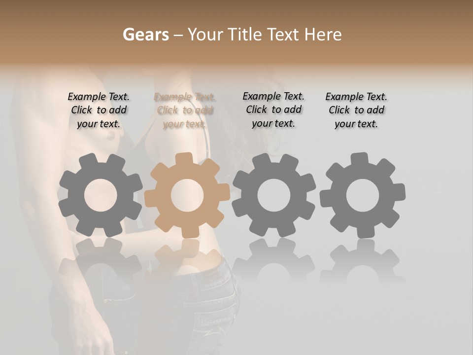 Health Jeans People PowerPoint Template