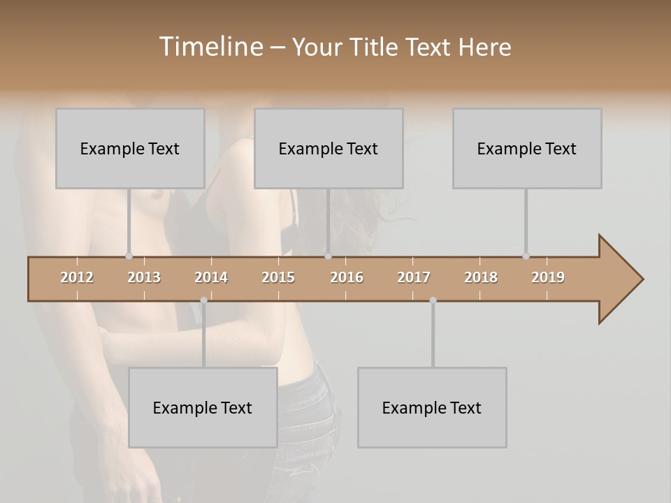 Health Jeans People PowerPoint Template