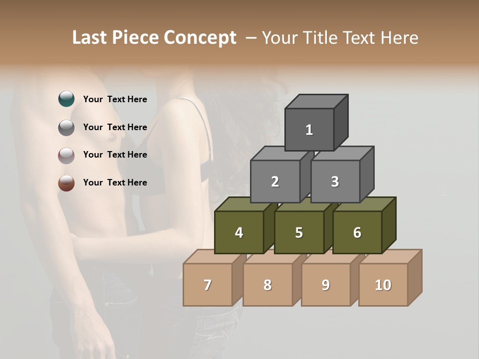 Health Jeans People PowerPoint Template