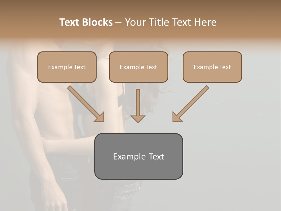 Health Jeans People PowerPoint Template