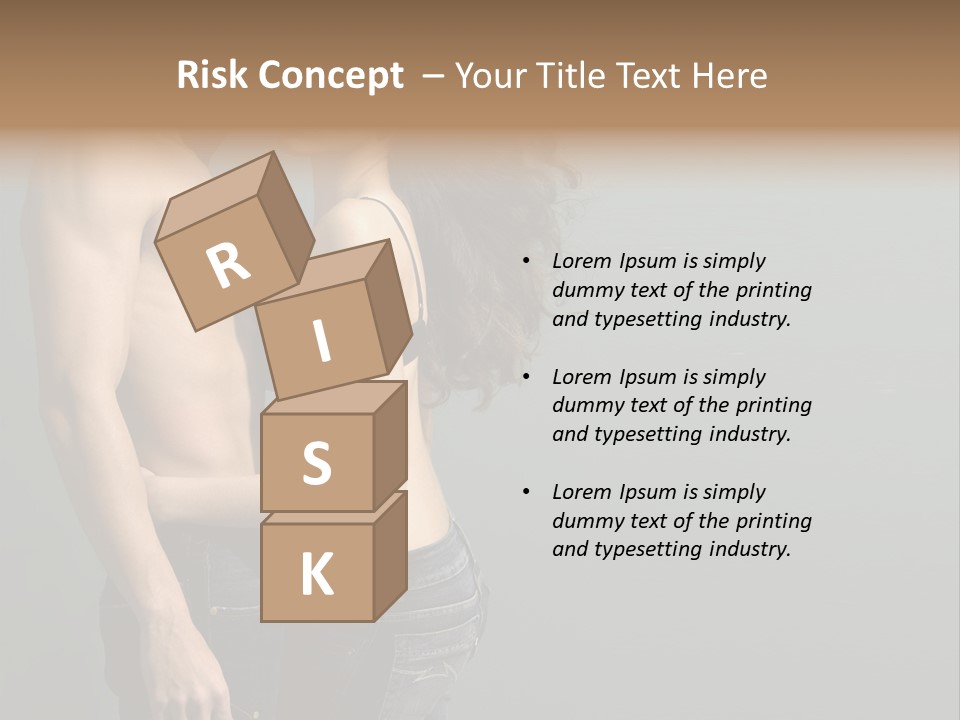 Health Jeans People PowerPoint Template