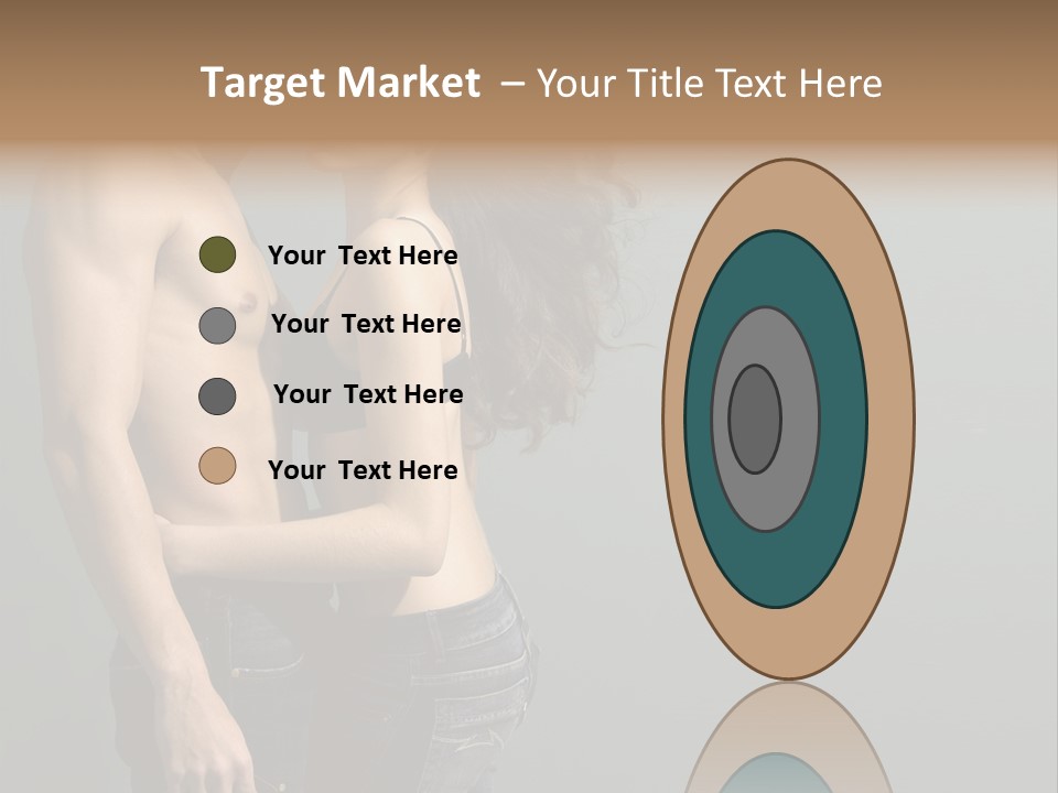 Health Jeans People PowerPoint Template