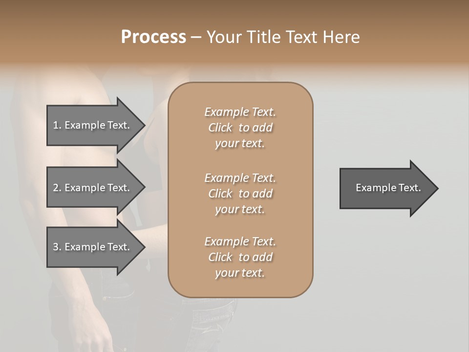 Health Jeans People PowerPoint Template