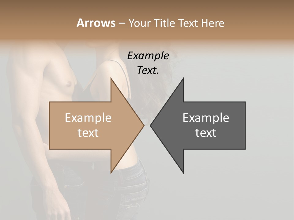 Health Jeans People PowerPoint Template