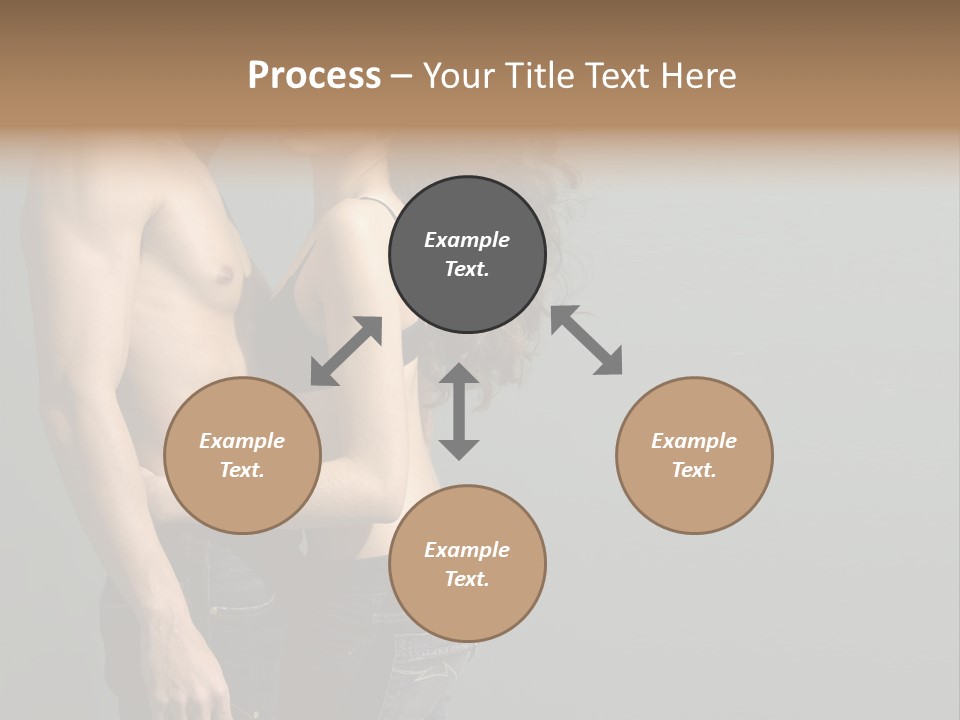 Health Jeans People PowerPoint Template