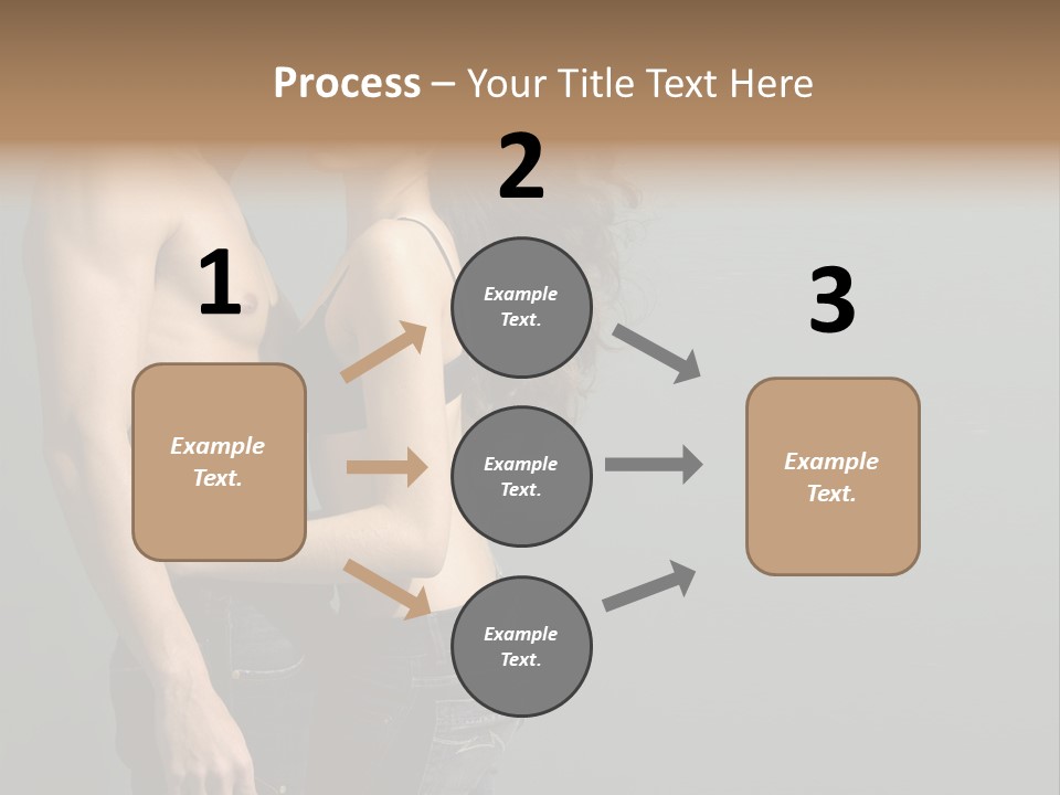 Health Jeans People PowerPoint Template