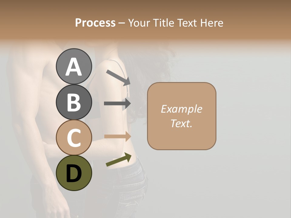 Health Jeans People PowerPoint Template