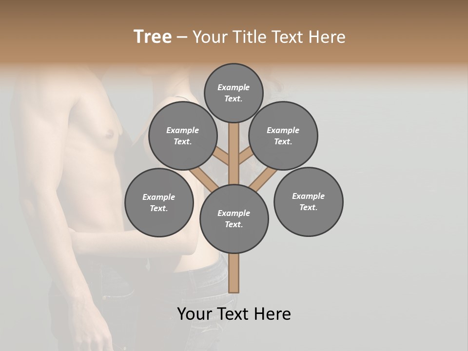 Health Jeans People PowerPoint Template