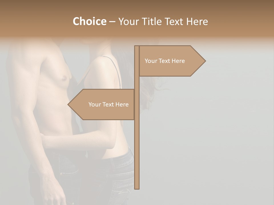 Health Jeans People PowerPoint Template