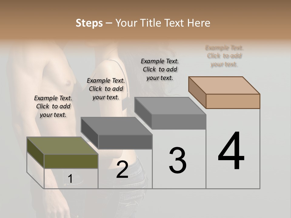 Health Jeans People PowerPoint Template