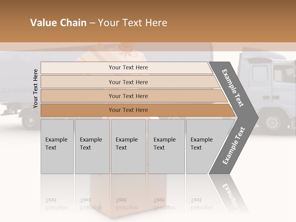 Courier Truck Friendly PowerPoint Template