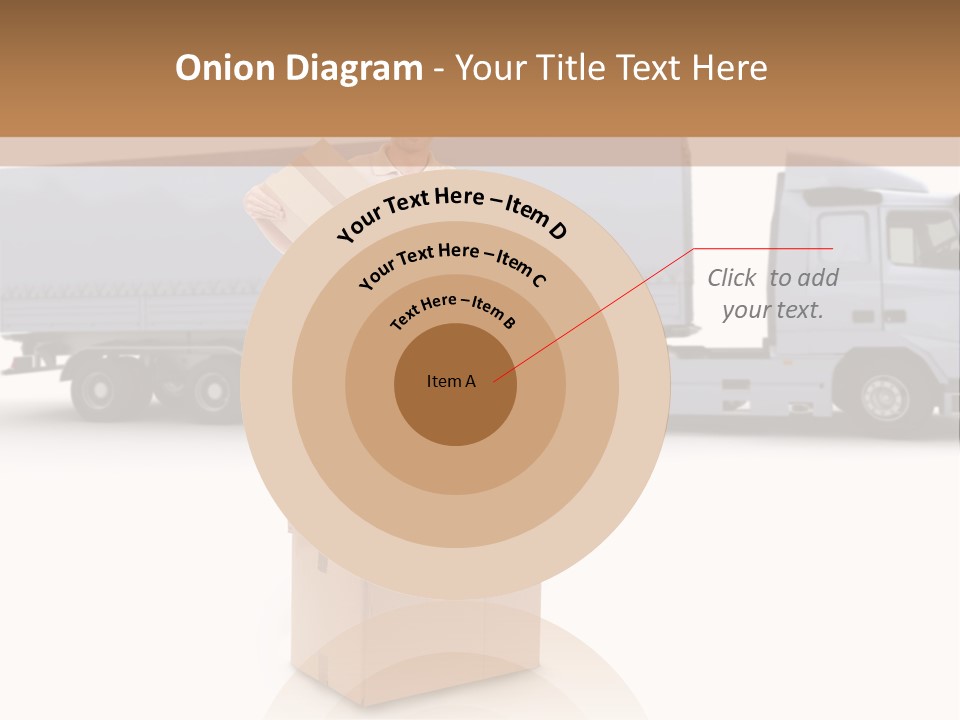 Courier Truck Friendly PowerPoint Template