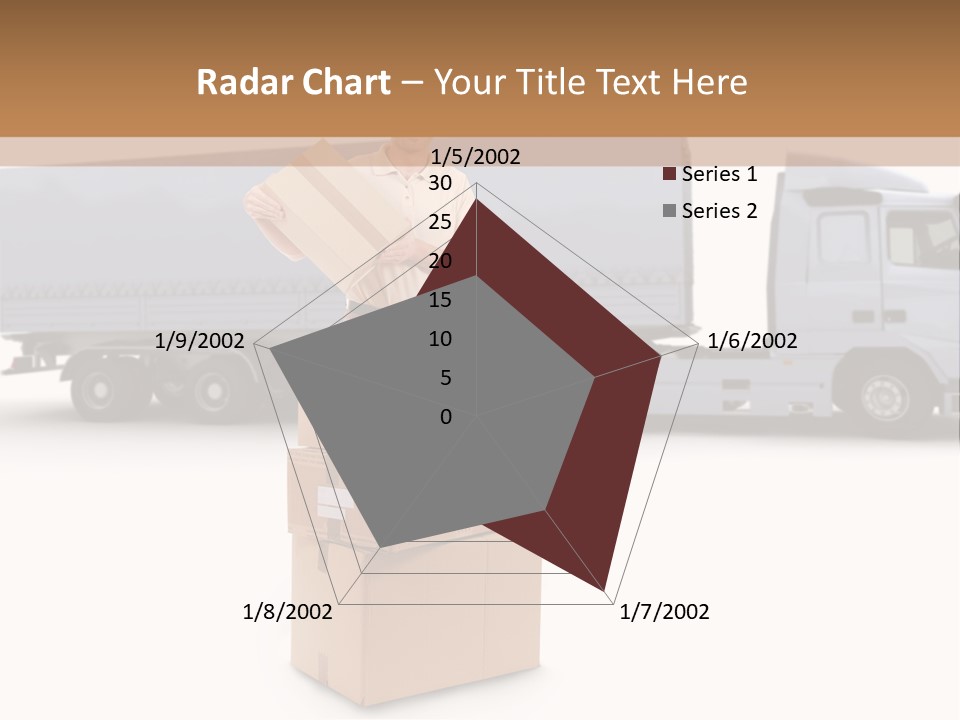 Courier Truck Friendly PowerPoint Template