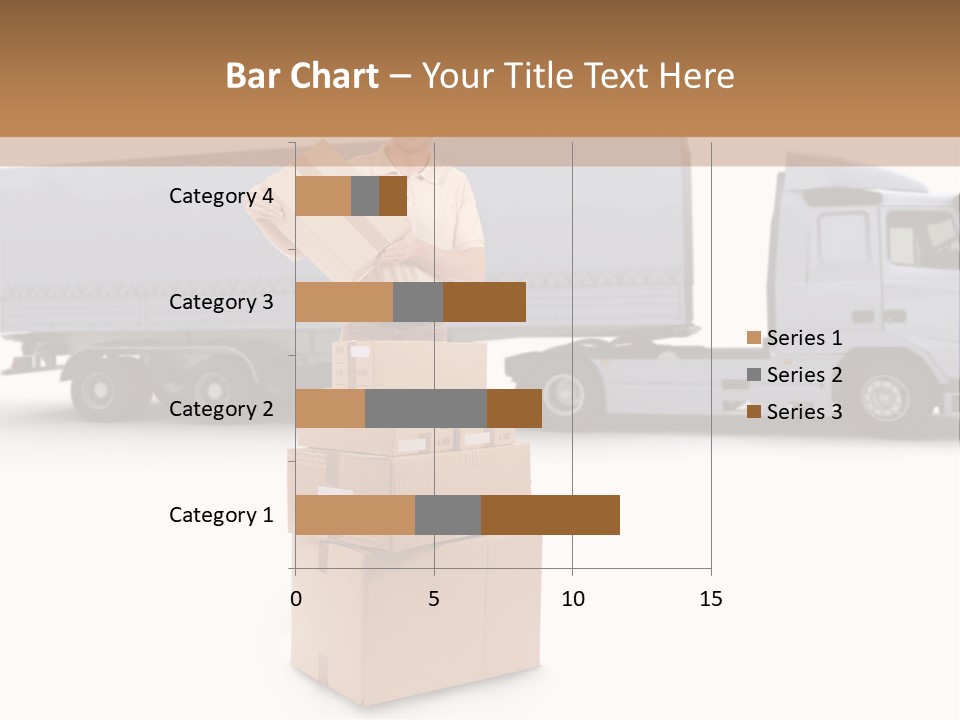 Courier Truck Friendly PowerPoint Template