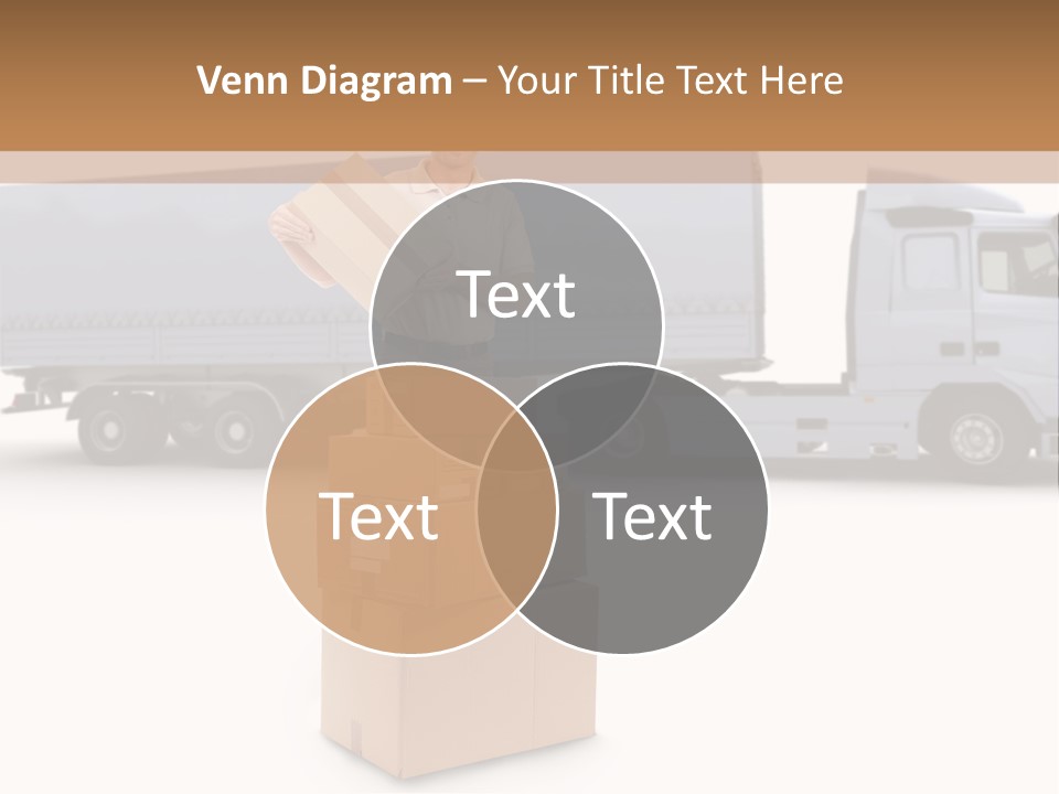 Courier Truck Friendly PowerPoint Template