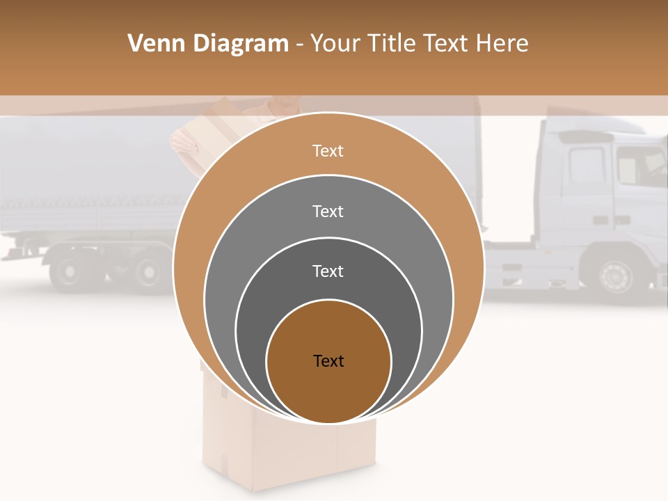 Courier Truck Friendly PowerPoint Template