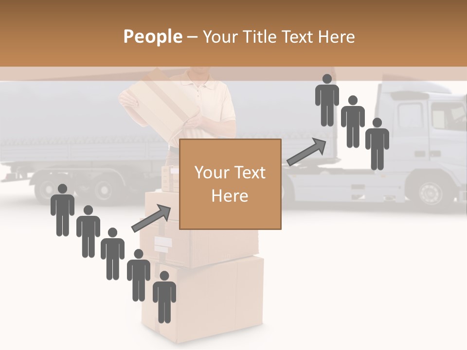 Courier Truck Friendly PowerPoint Template
