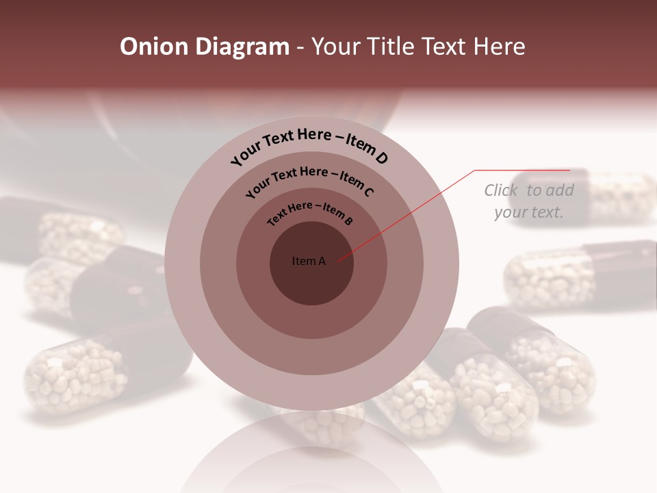 A Bottle Of Pills Next To Some Pills On A Table PowerPoint Template