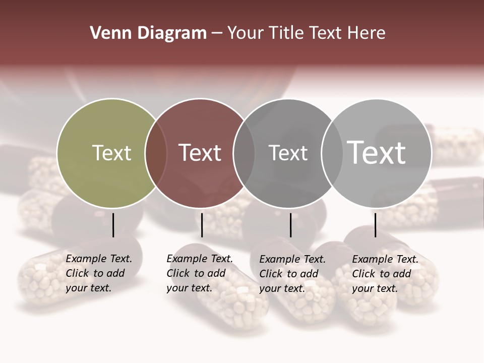 A Bottle Of Pills Next To Some Pills On A Table PowerPoint Template