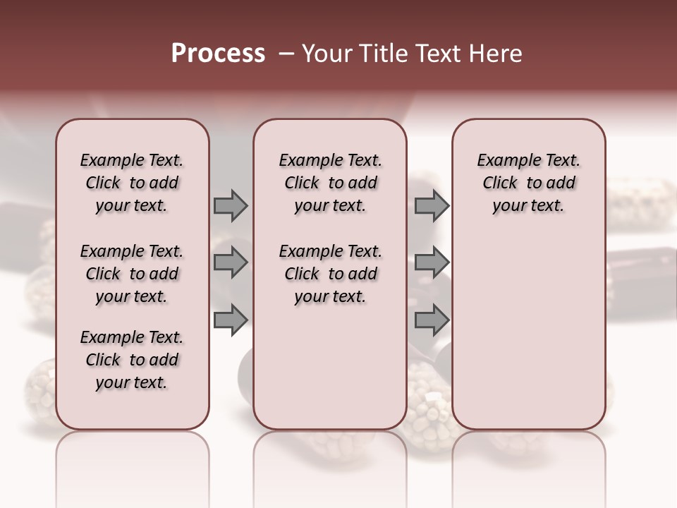 A Bottle Of Pills Next To Some Pills On A Table PowerPoint Template