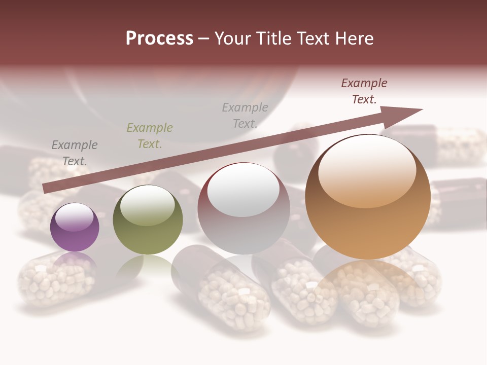 A Bottle Of Pills Next To Some Pills On A Table PowerPoint Template