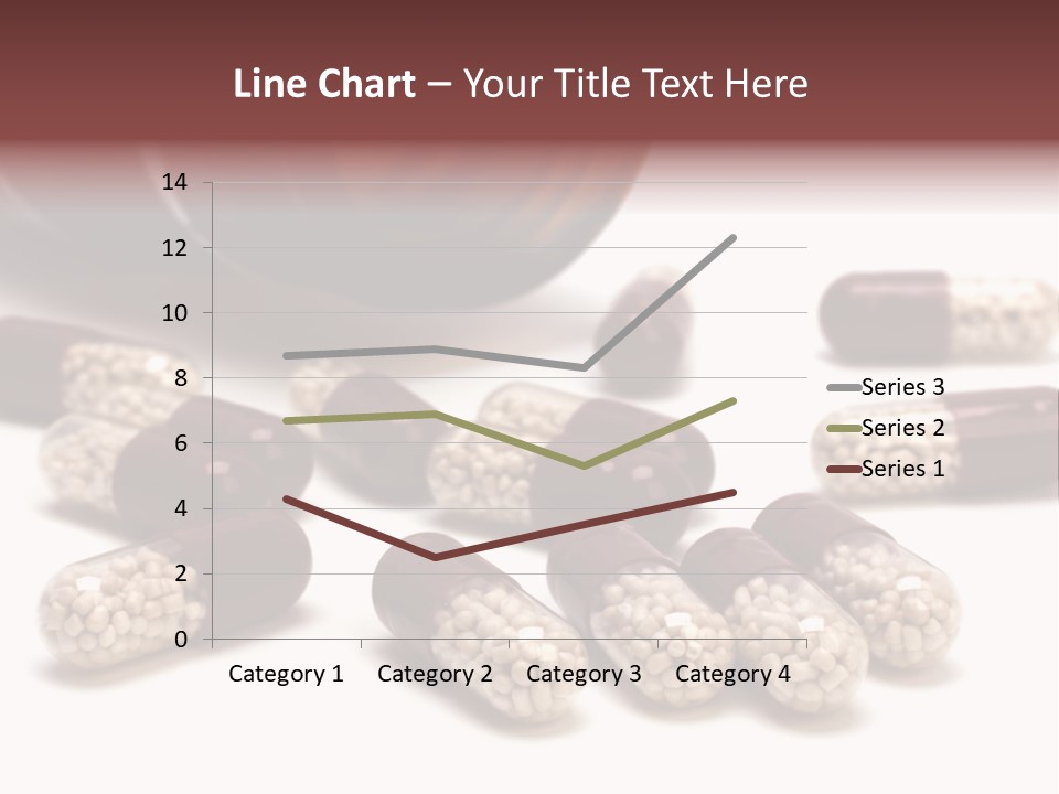 A Bottle Of Pills Next To Some Pills On A Table PowerPoint Template