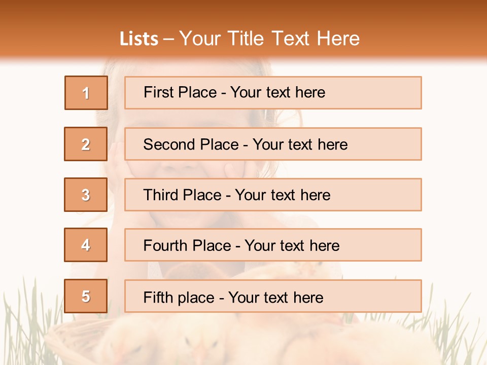Smile Garden Lifestyle PowerPoint Template