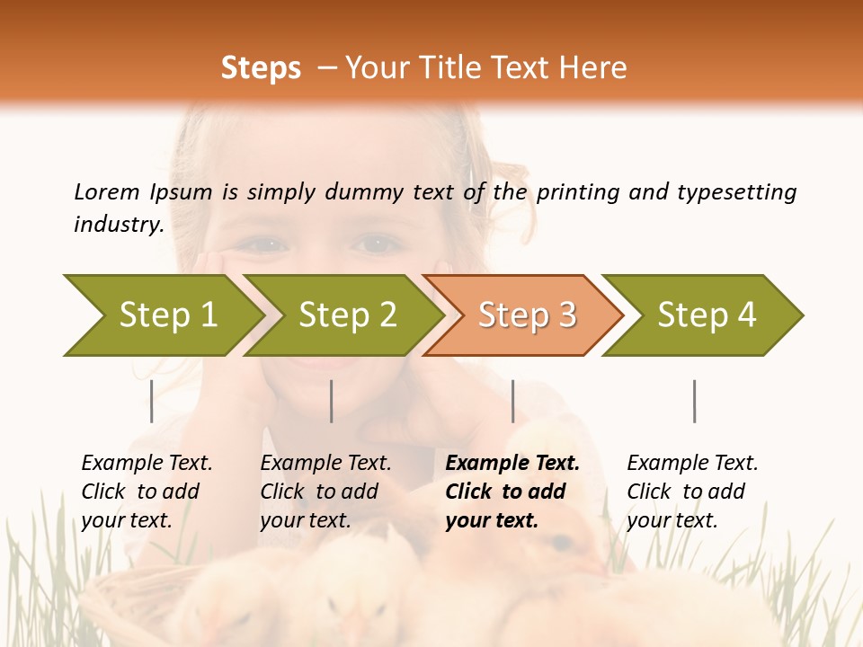Smile Garden Lifestyle PowerPoint Template
