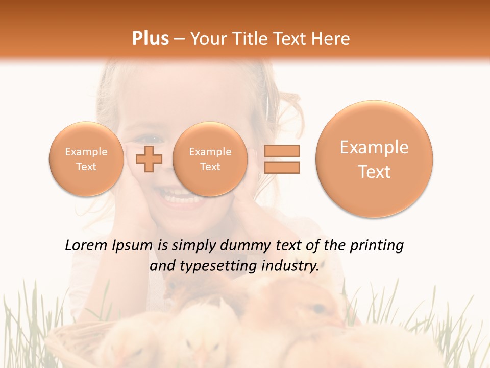 Smile Garden Lifestyle PowerPoint Template