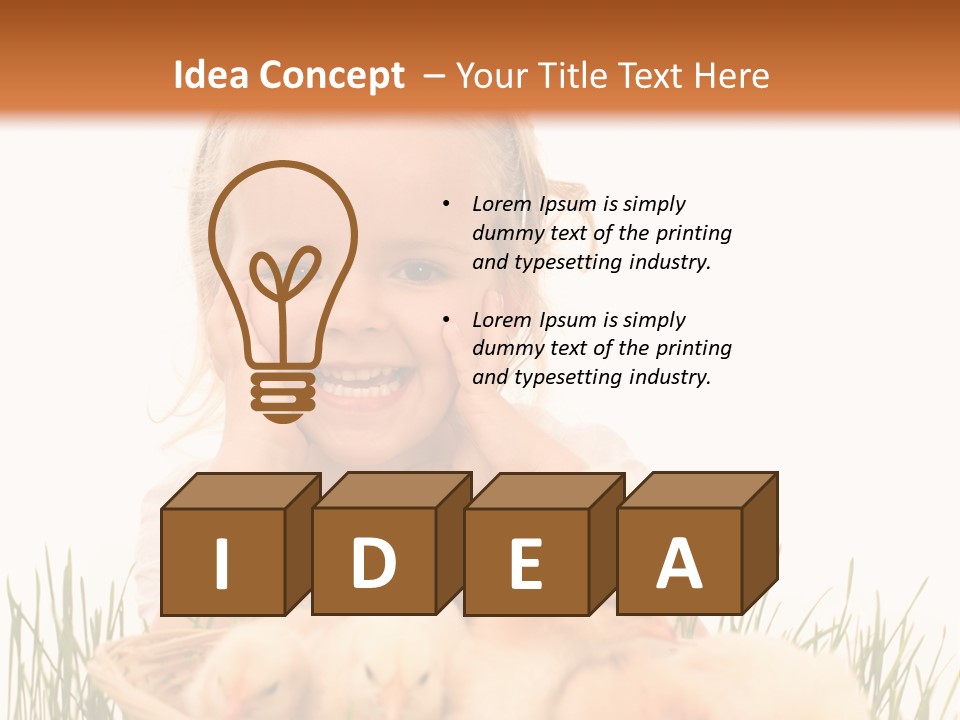 Smile Garden Lifestyle PowerPoint Template