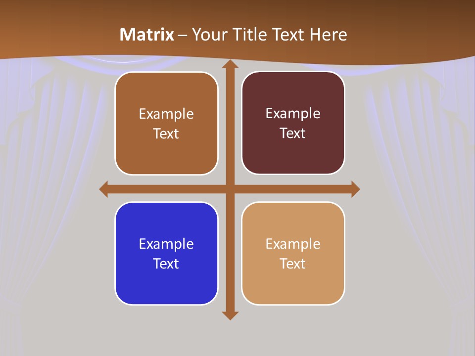 Decoration Cream Background PowerPoint Template