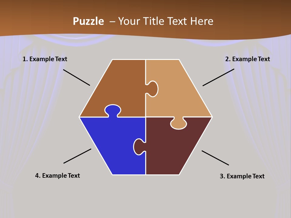 Decoration Cream Background PowerPoint Template