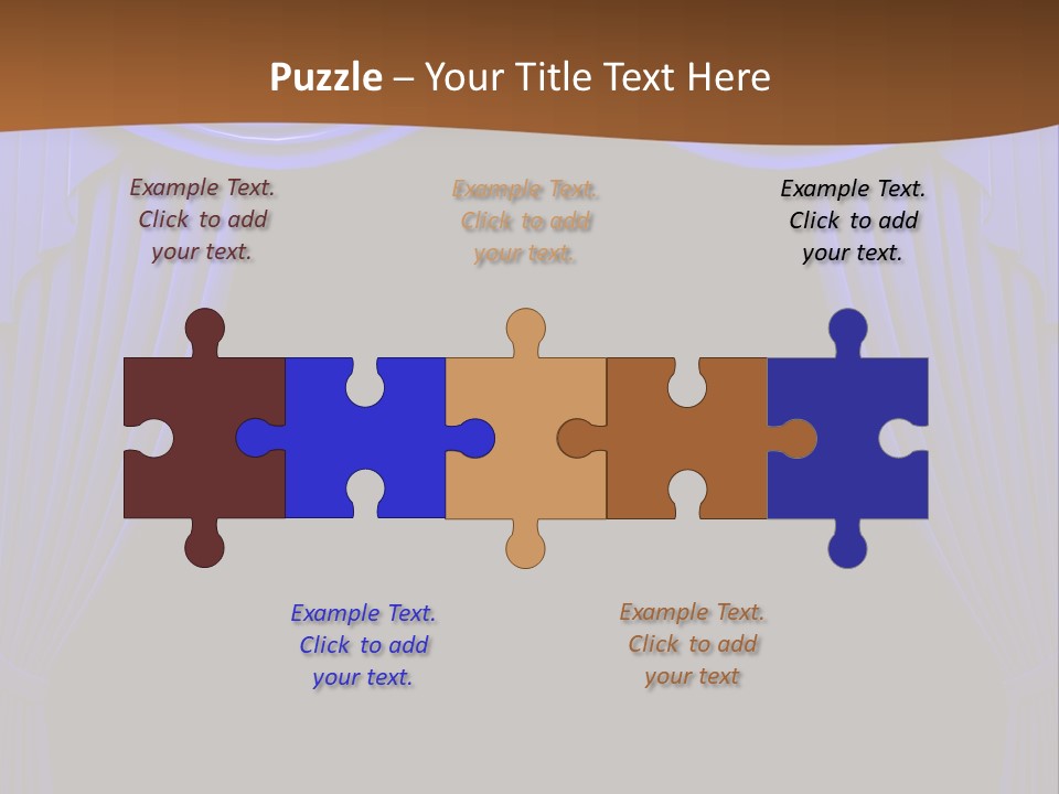 Decoration Cream Background PowerPoint Template